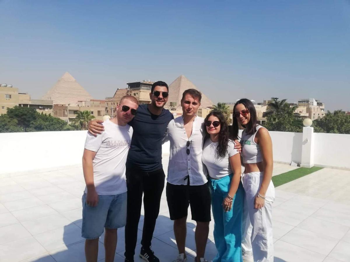 Matto Pyramids Inn Kafret el-Gabal Exterior foto